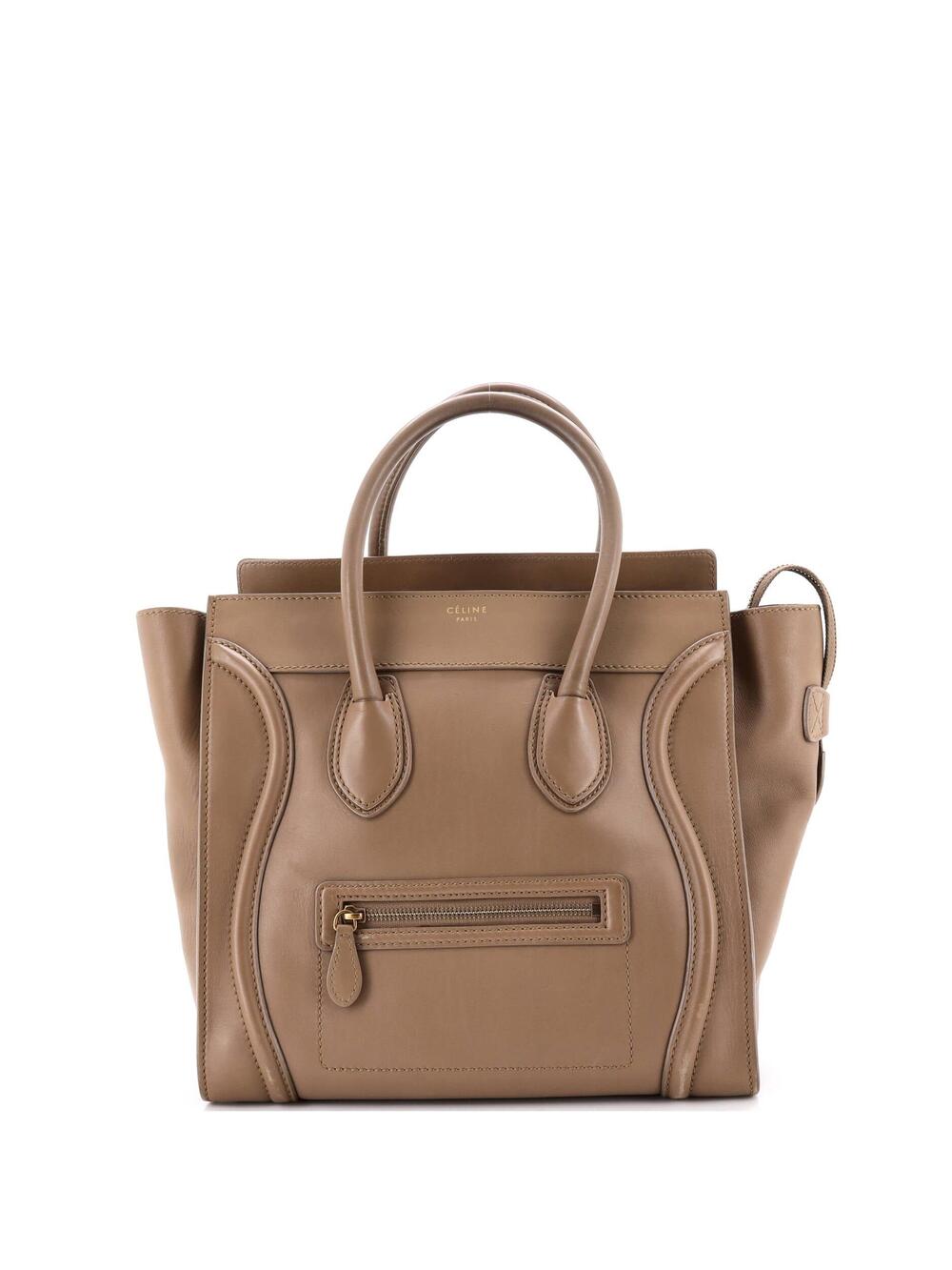 Celine Luggage Bag Smooth Leather Mini #366353C12B
